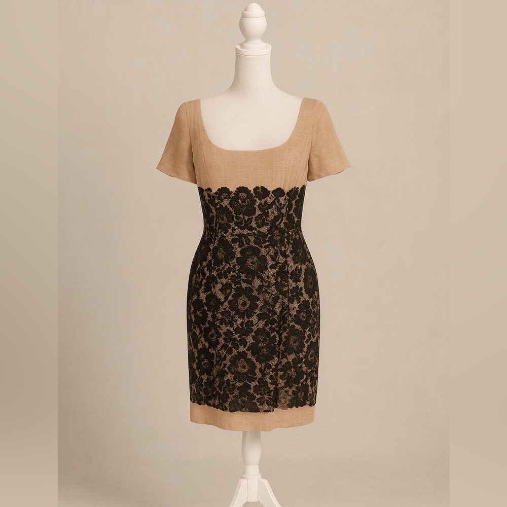 Antonio Melani Dita Lace Overlay Dress NWT Size 6